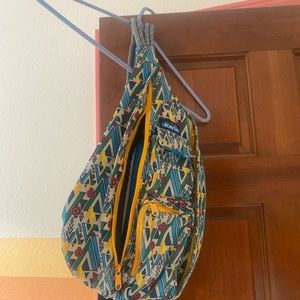 Cross body kavu rope bag